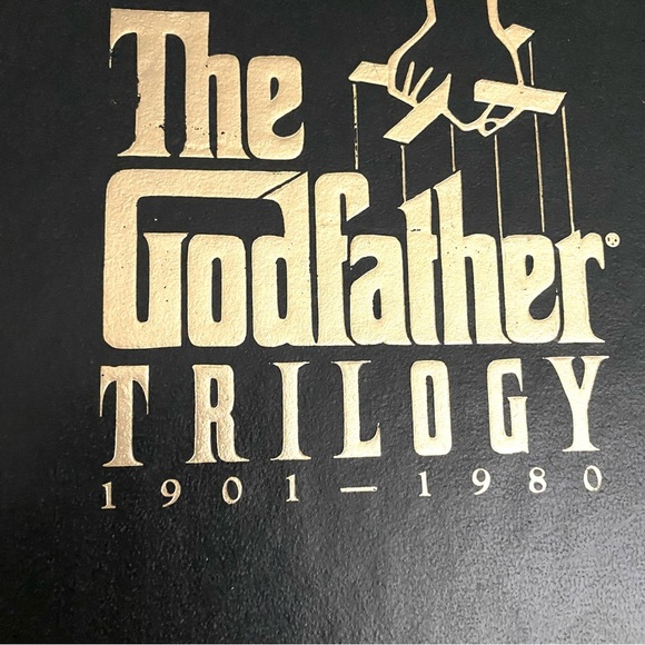 The Godfather Trilogy 1901-1980 VHS Box set Collectors Edition Vintage Extended - Picture 10 of 10